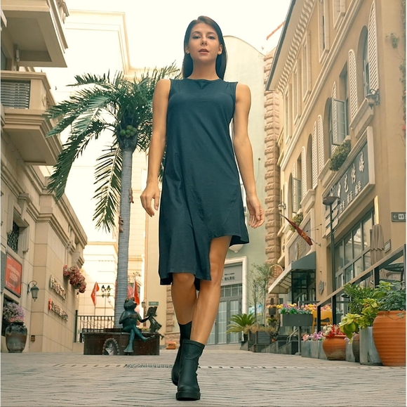 2024 Women's Chelsea Boots Chunky Boots For Women Platform Ankle Pull-On s6 - Picture 10 of 10